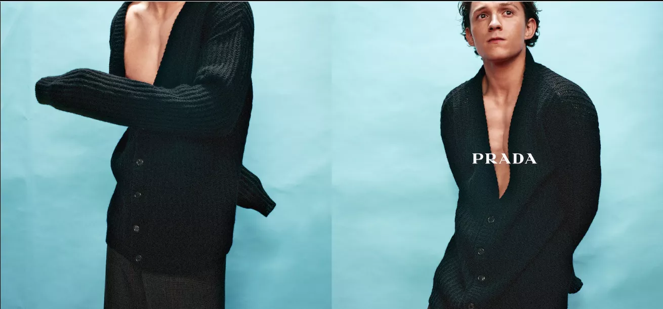 Том Холланд стал лицом рекламной кампании Prada Men’s Spring 2022
