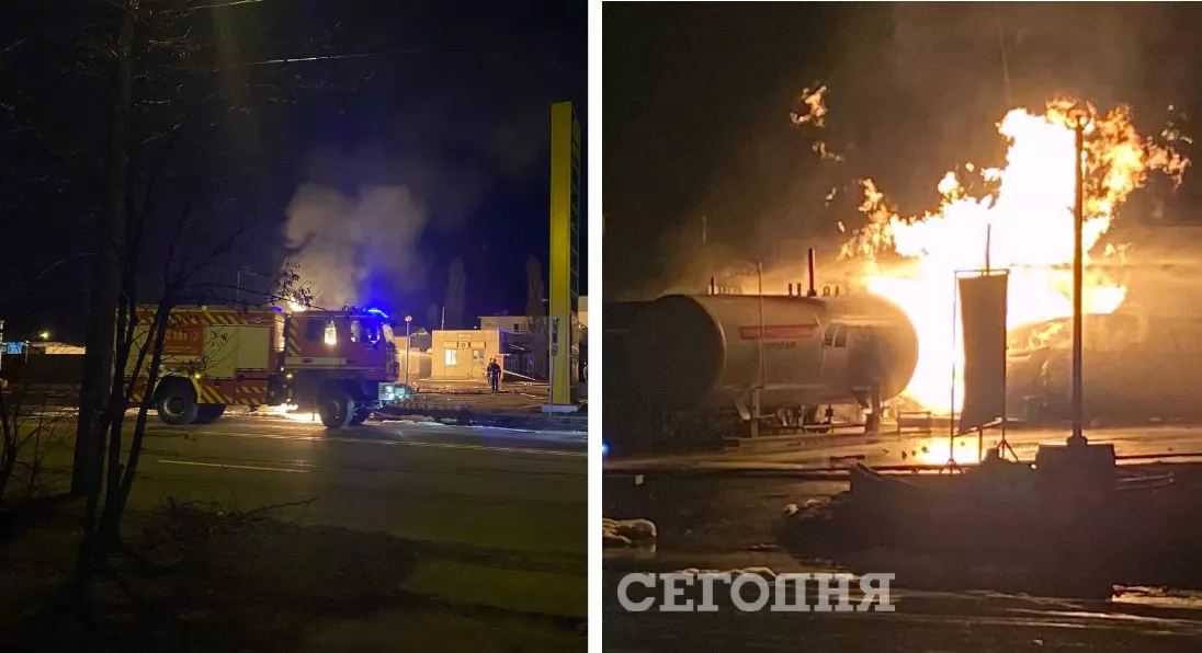ДТП произошло в городе Кременчуге/Фото: ГСЧС Украины, коллаж: "Сегодня"