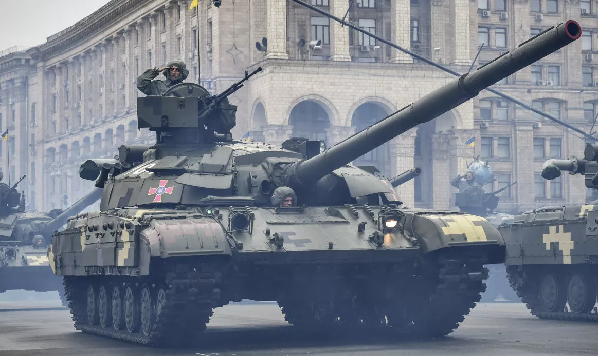 Український танк Т-64БМ 