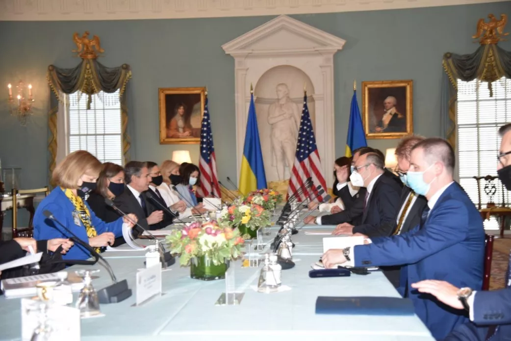 Перемовини України і США, 11 листопада 2021 року