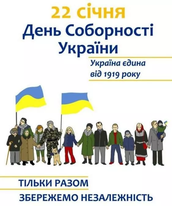 Красиві картинки на День Соборності України / Фото: pinterest 
