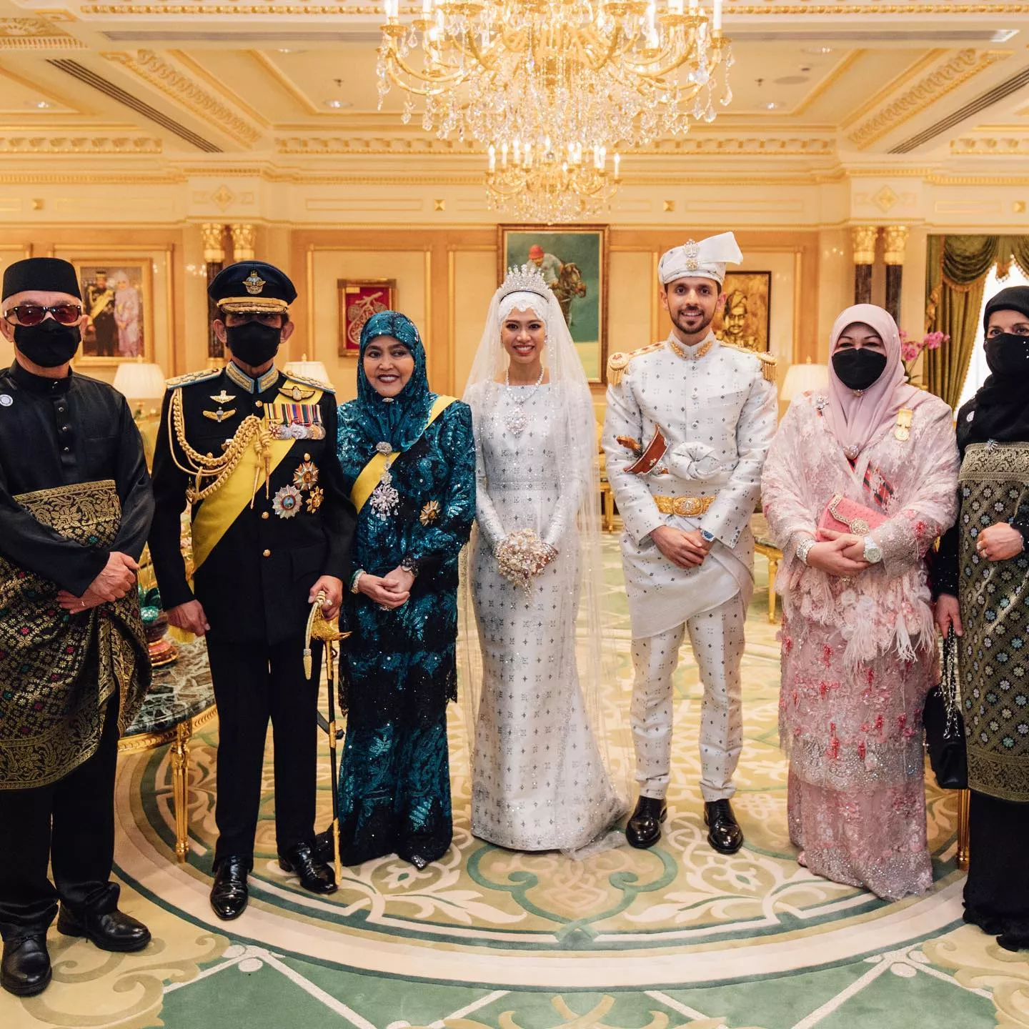 Дочка султана Брунея принцеса Фадзілла Любабул вийшла заміж