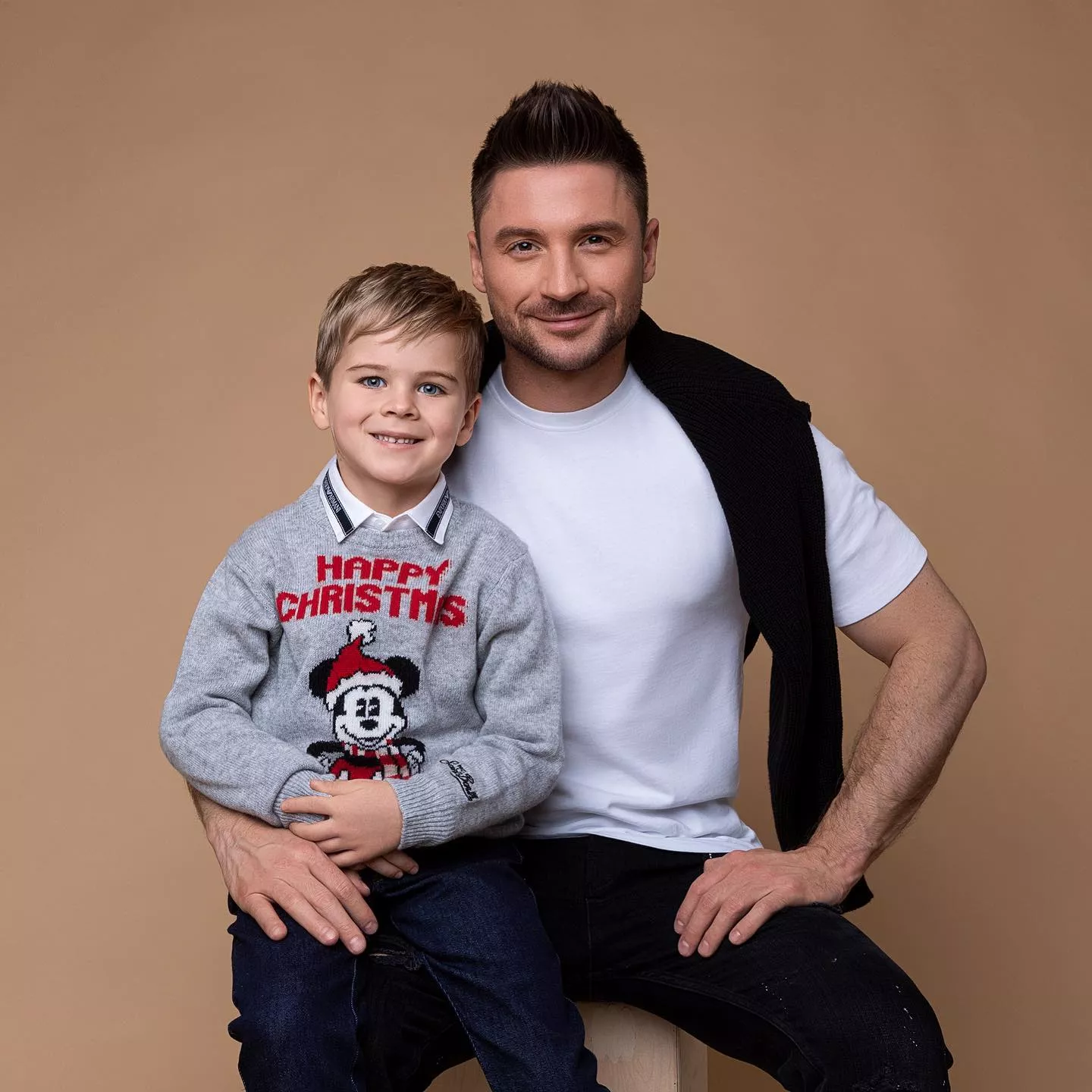 Сергій Лазарєв та його син Нікіта