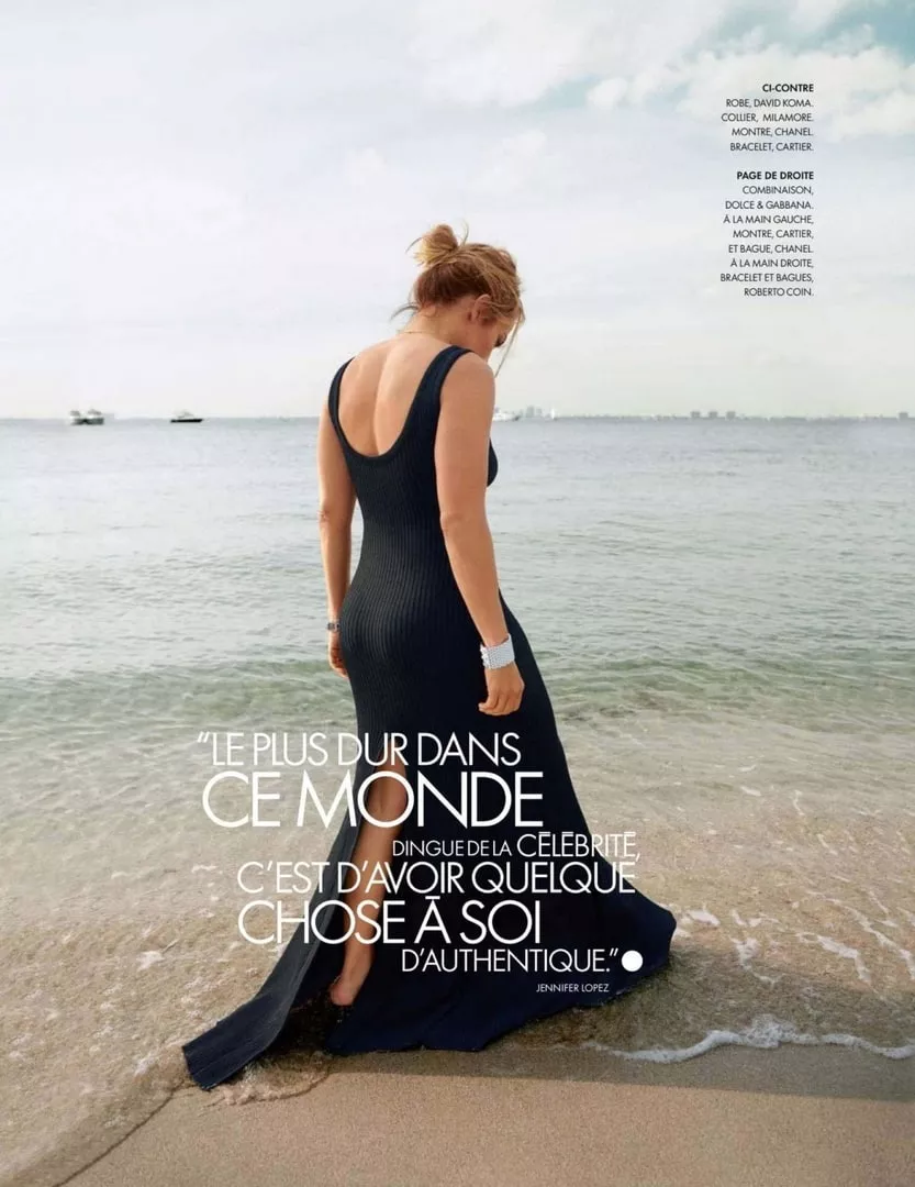 Дженнифер Лопес снялась для французского Elle