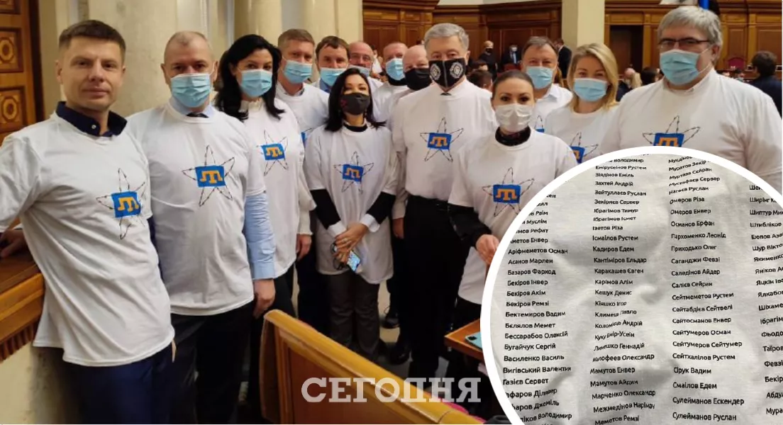 Политики напоминают миру об украинских  политзаключенных / Фото: Телеграм Ирины Геращенко