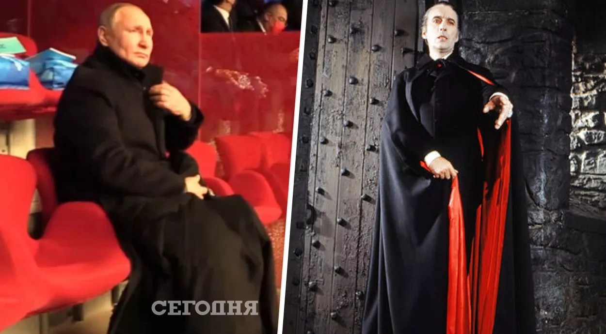 Путина сравнили с Дракулой