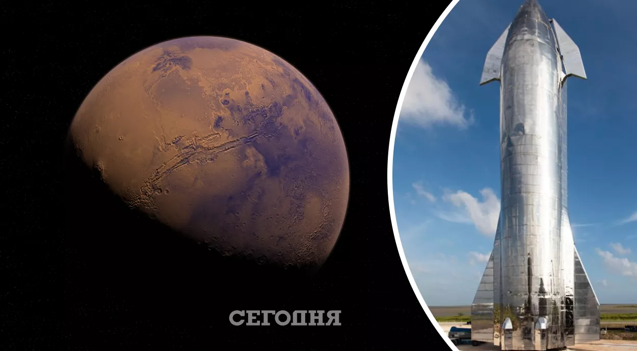 Илон Маск разрабатывает ракету для полета на Марс