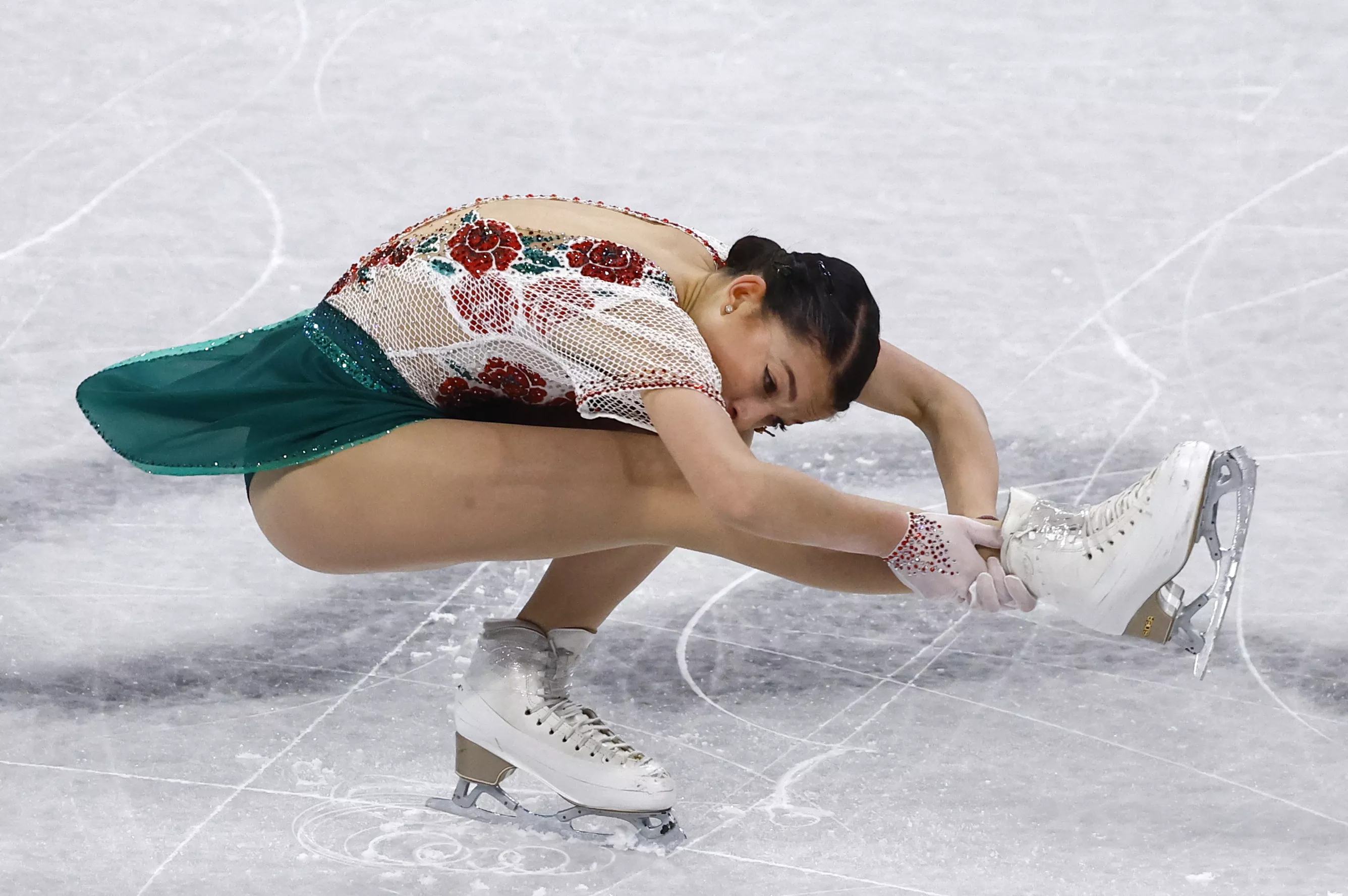 Анастасия Шаботова впервые выступила на Олимпиаде