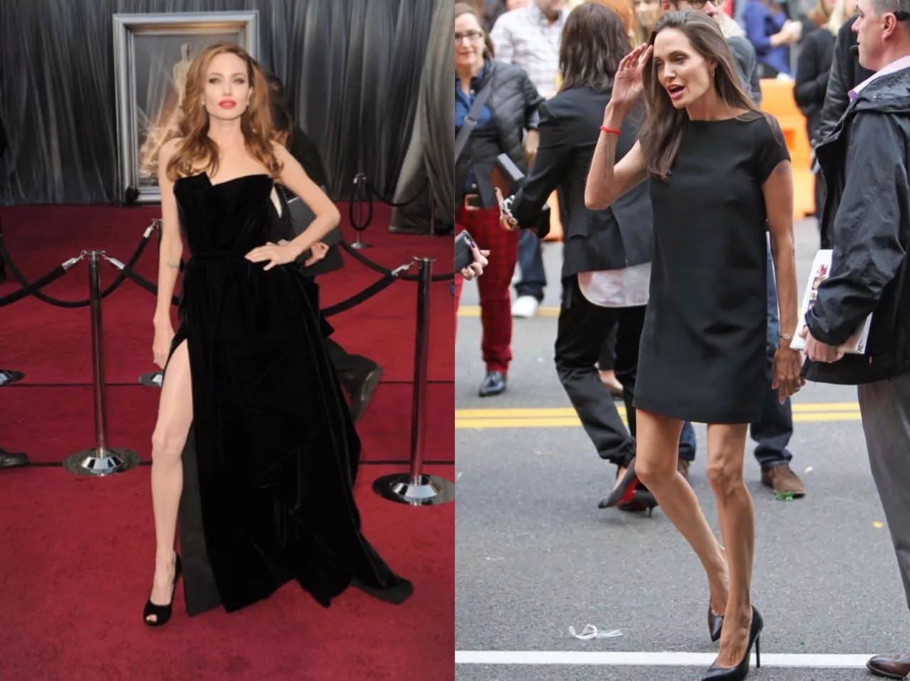 Джолі до та після схуднення