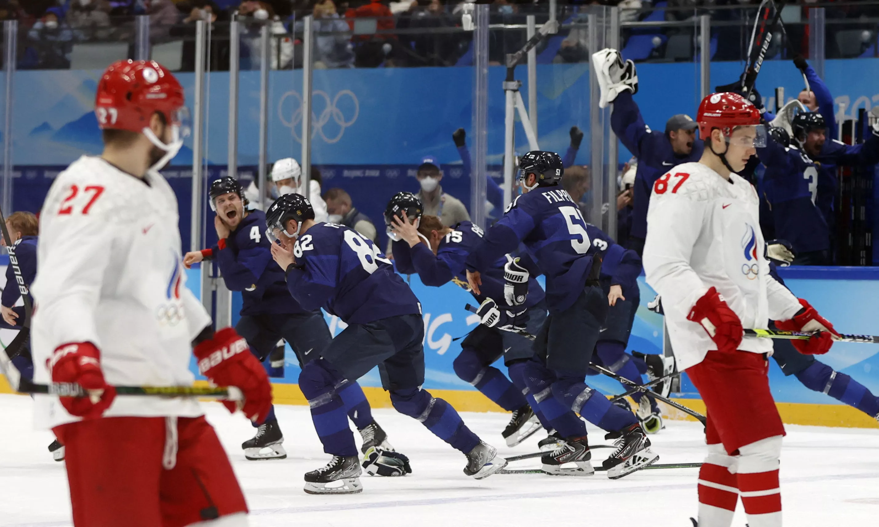 Финляндия стала олимпийским чемпионом по хоккею