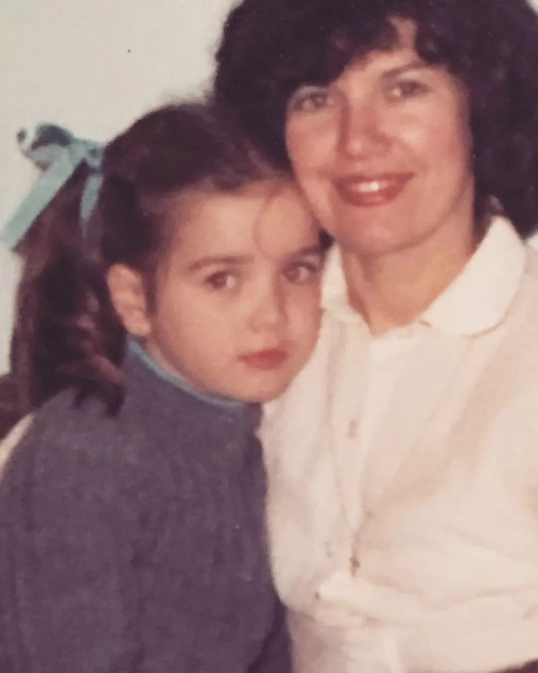 Наталия Орейро с мамой