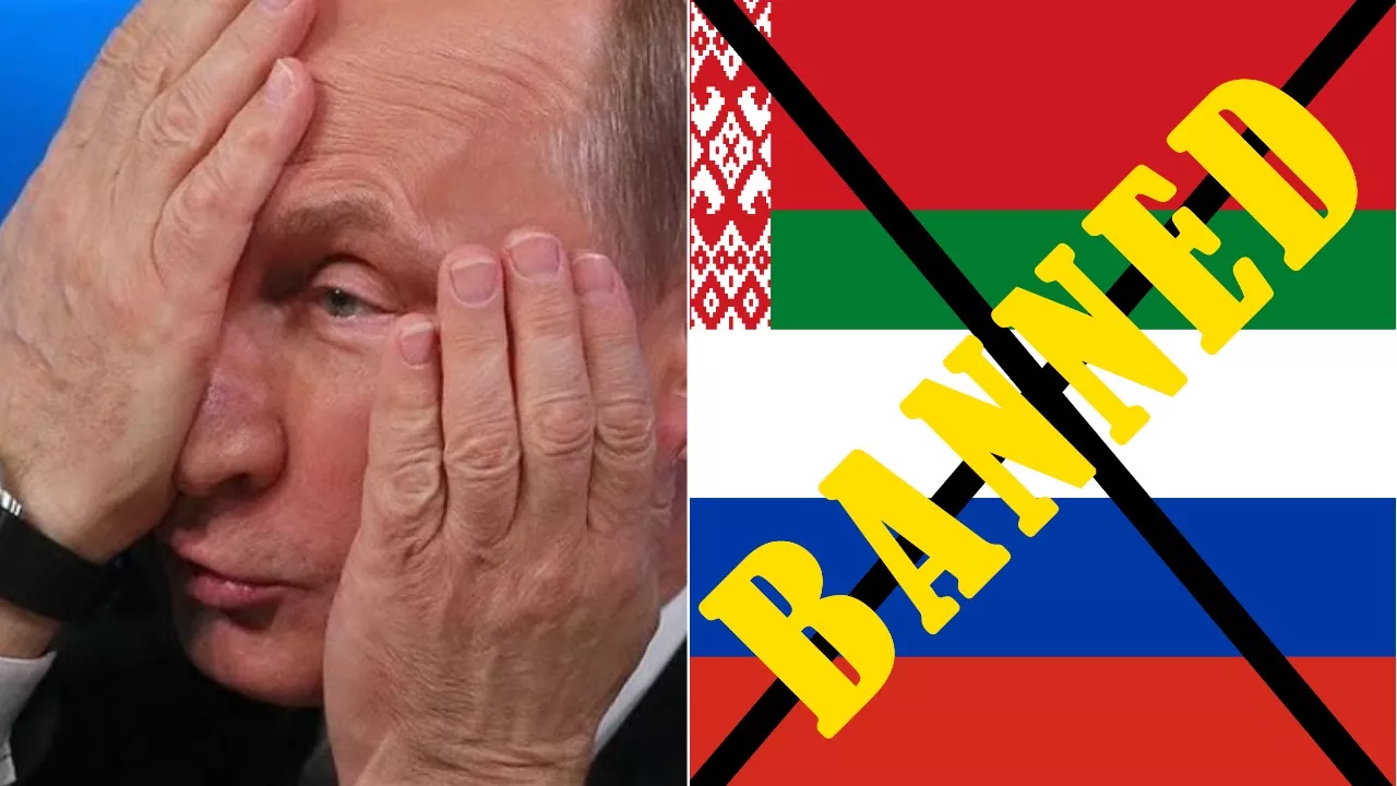 Россию и Беларусь выгоняют из мирового спорта