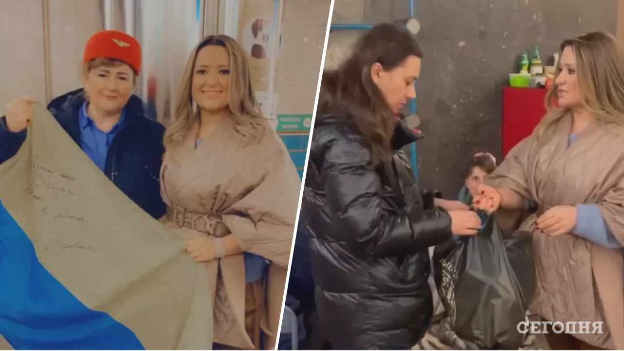 Наталья Могилевская дает благотворительные концерты в метро