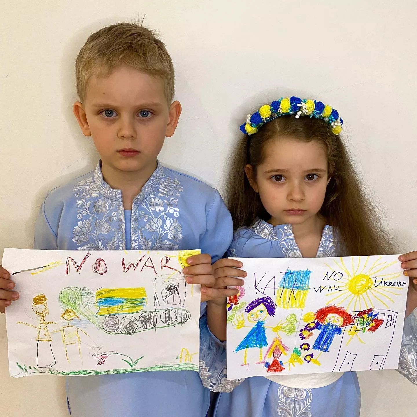 Діти Каті Бужинської проти війни
