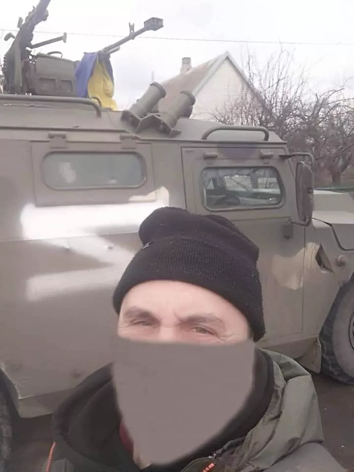 В Запорожской области украинские военные захватили российский бронеавтомобиль "Тигр"