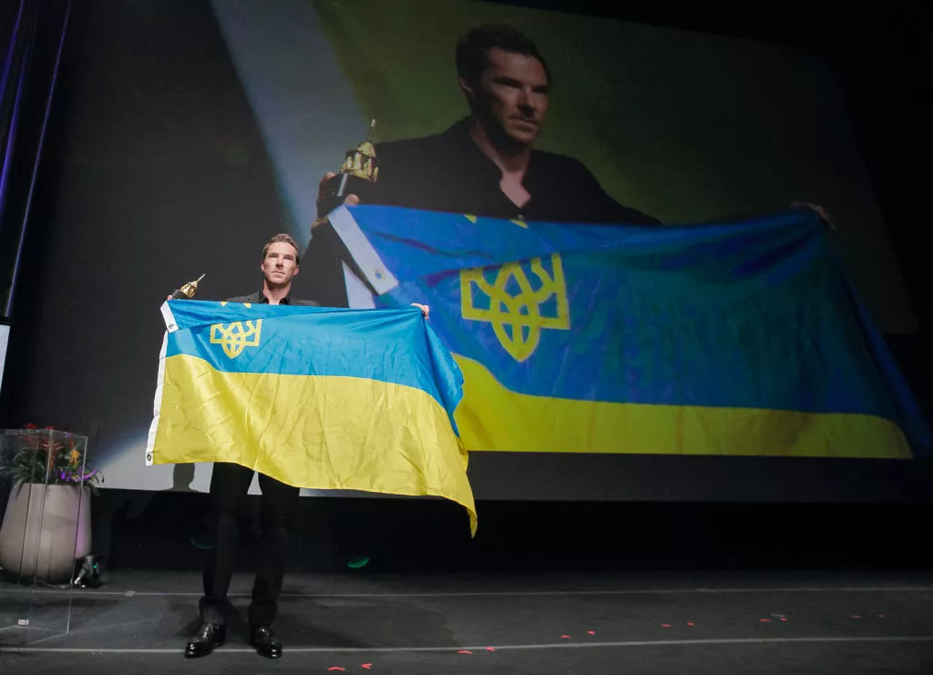Бенедикт Камбербэтч снова поддержал украинцев
