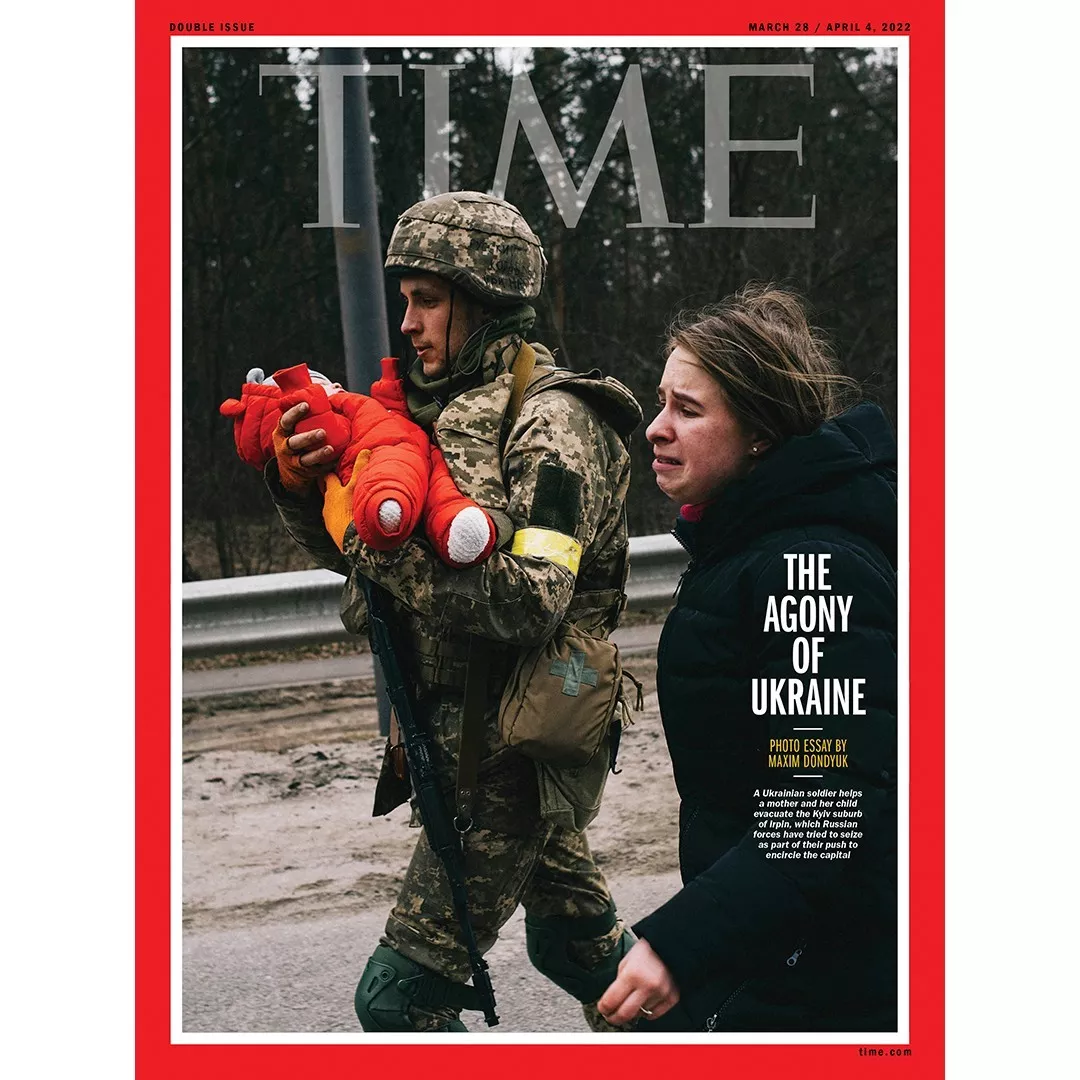 Новая обложка TIME, посвященная Украине