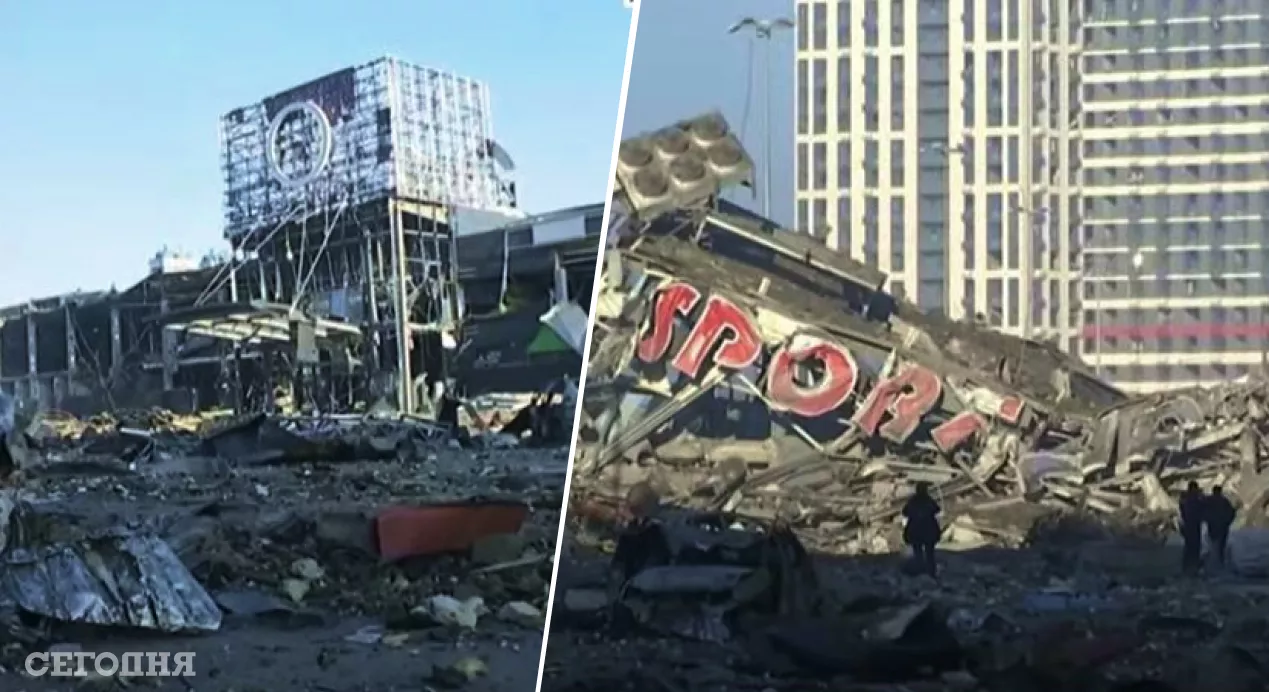 Окупанти зруйнували ТРЦ у Києві