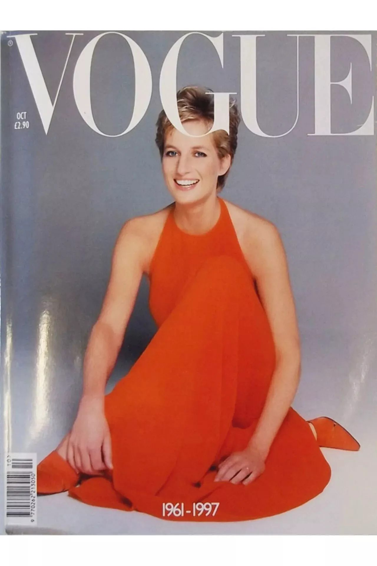 Принцеса Діана на обкладинці жовтневого номера британського Vogue