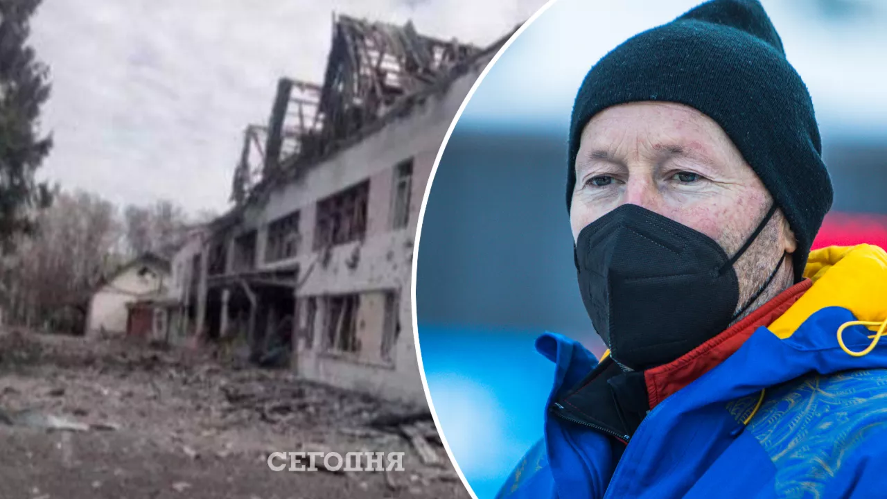 Российские оккупанты уничтожили биатлонную базу в Чернигове