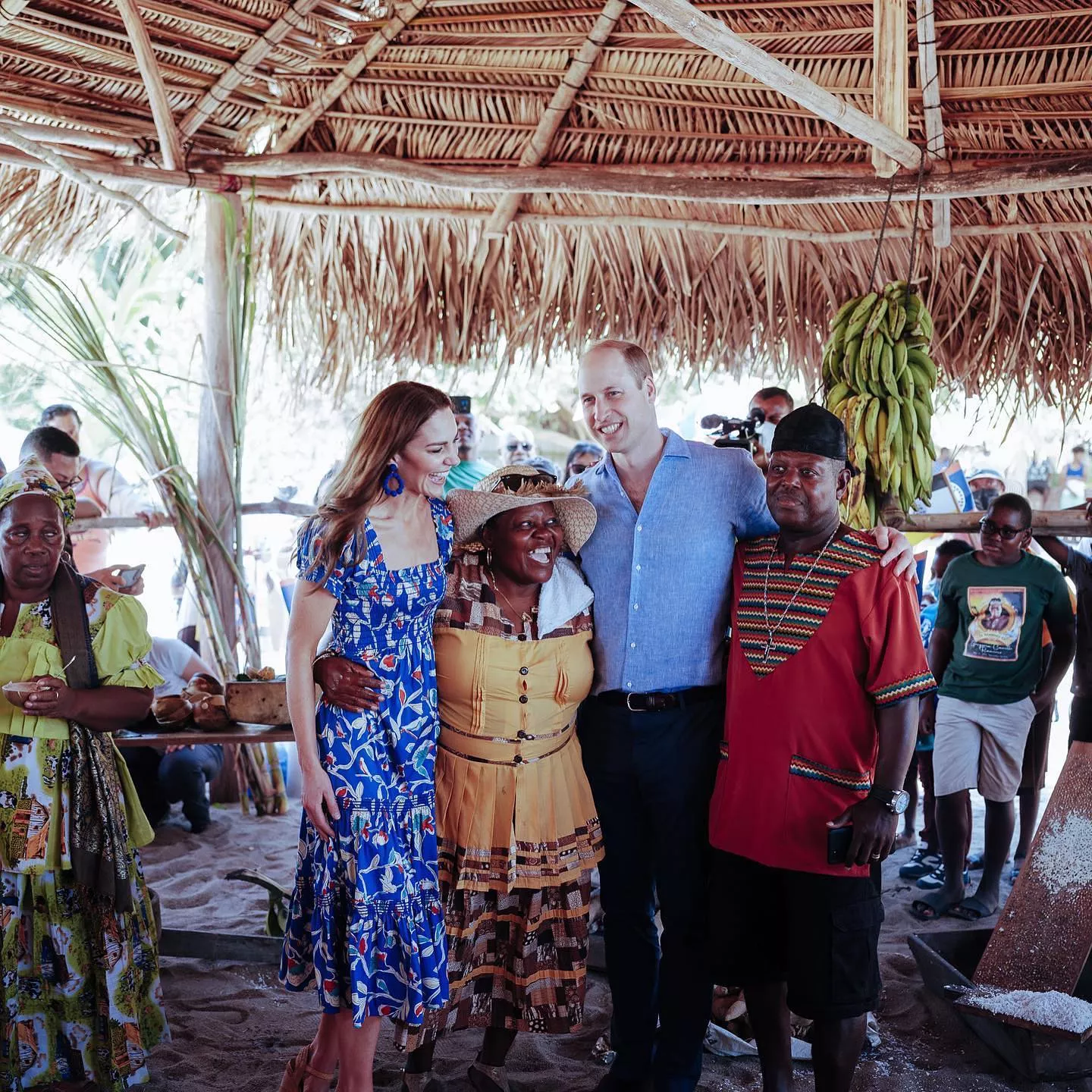 Кейт Міддлтон та принц Вільям у рамках Карибського туру