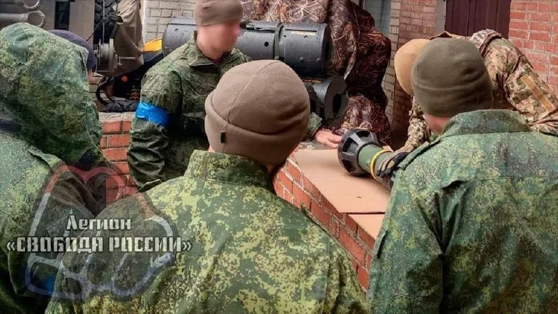 Добровольцы легиона "Свободная Россия" готовы воевать за Украину