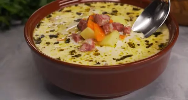 Картофельный суп по-польски