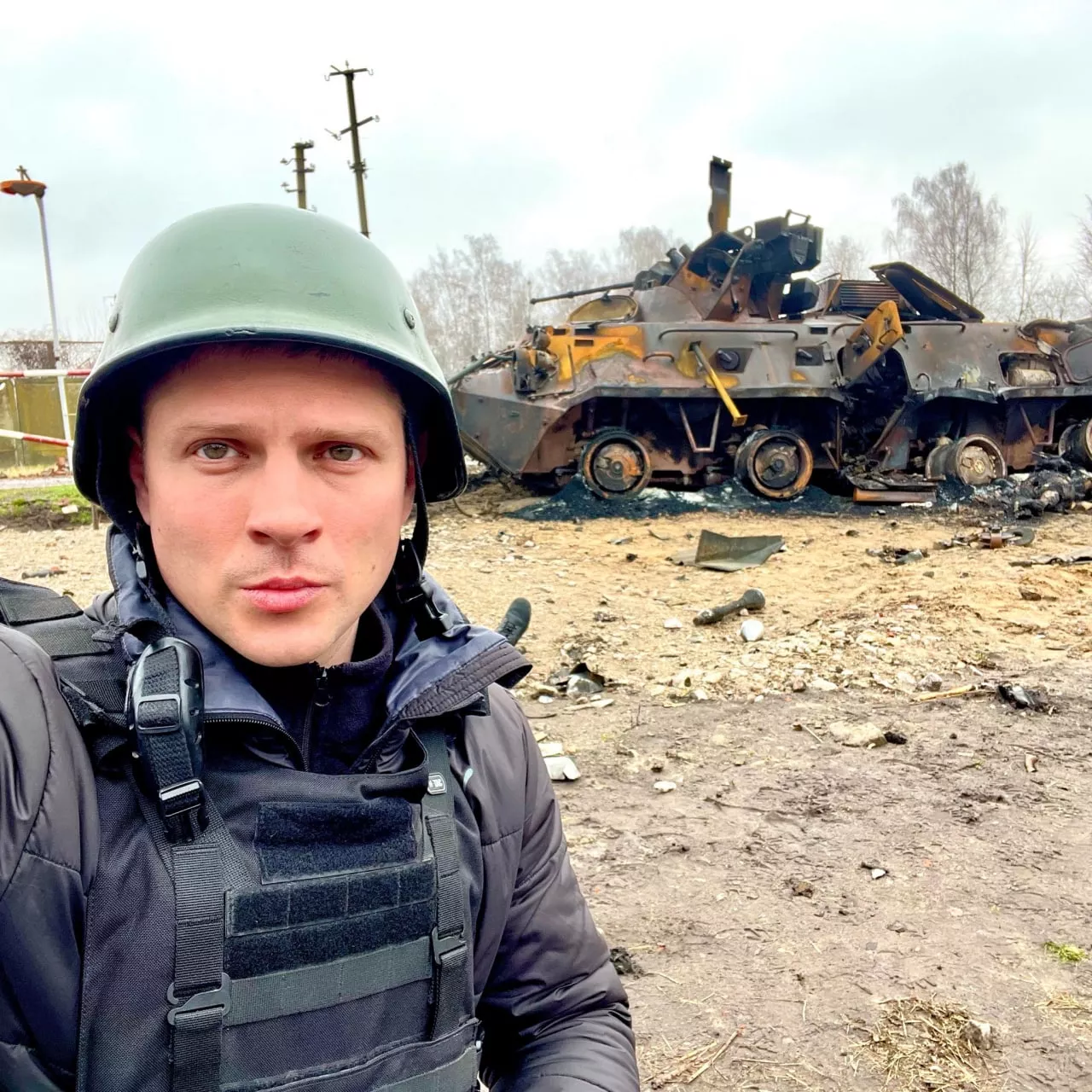 Воєнний кореспондент телеканалу "Україна" Олексій Продайвода