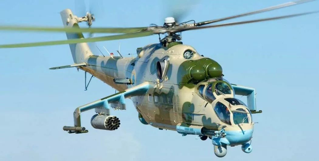 Ми-24ПУ1 – украинский вариант модернизации советского ударного вертолета Ми-24П. Фото: udachnyj-enot.com.ua