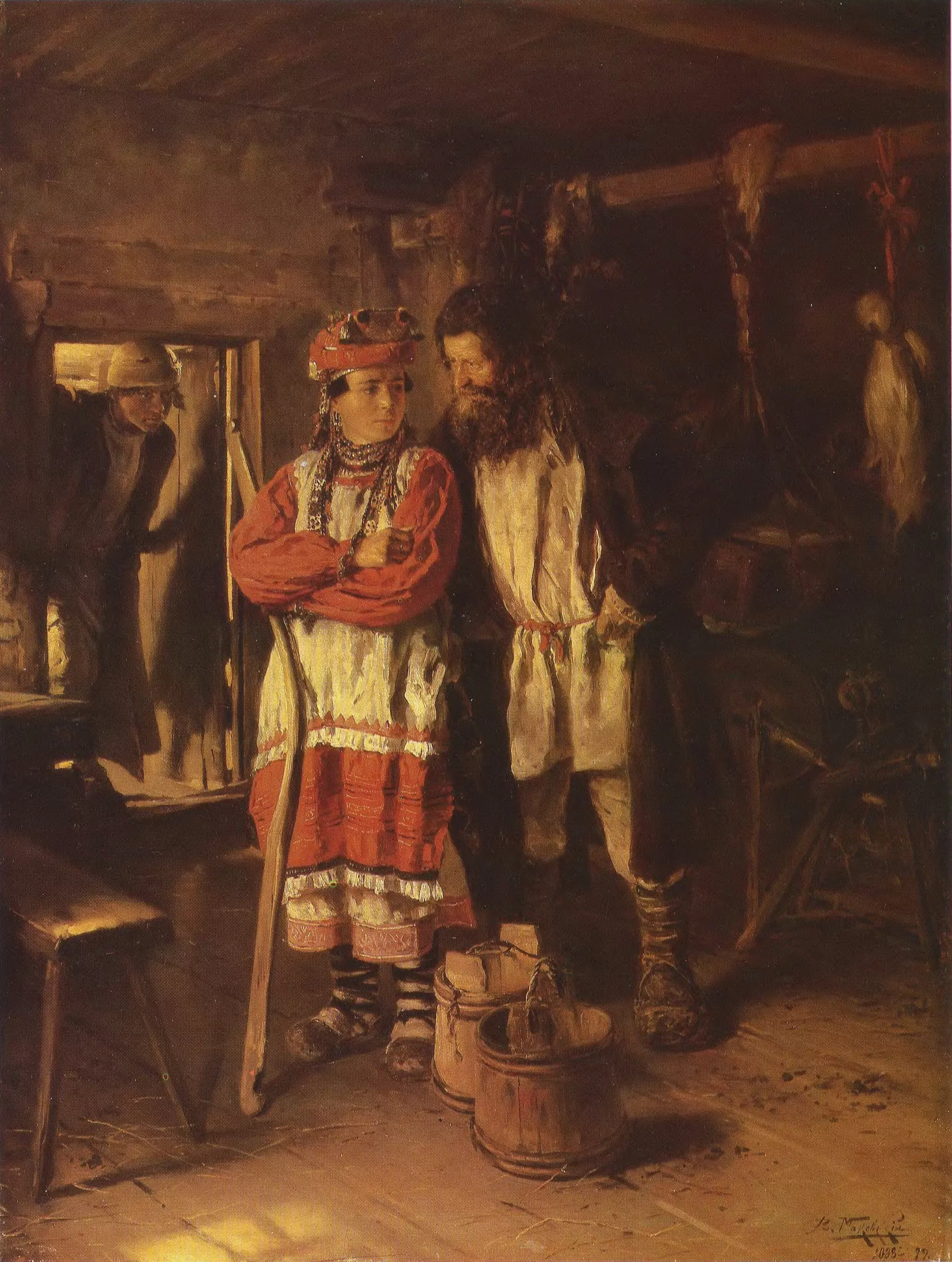 "Свекор", Володимир Маковський (1888)