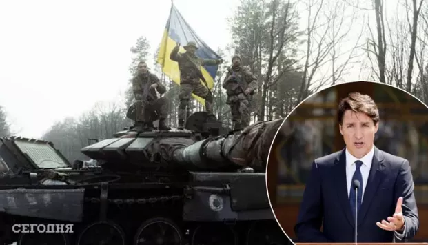 Джастін Трюдо направить в Україну важку артилерію / Фото: колаж "Сьогодні"