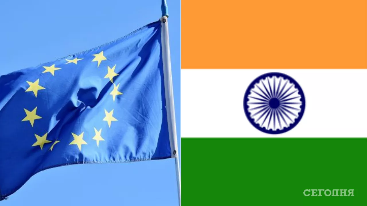 ЄС проведе переговори з Індією, щоби зменшити її торговельну залежність від РФ. Колаж "Сьогодні"