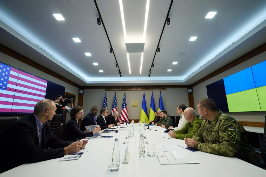 Зеленский отметил, что предоставленная США оборонная поддержка на 3,4 млрд долларов является самым большим вкладом в укрепление обороноспособности Украины