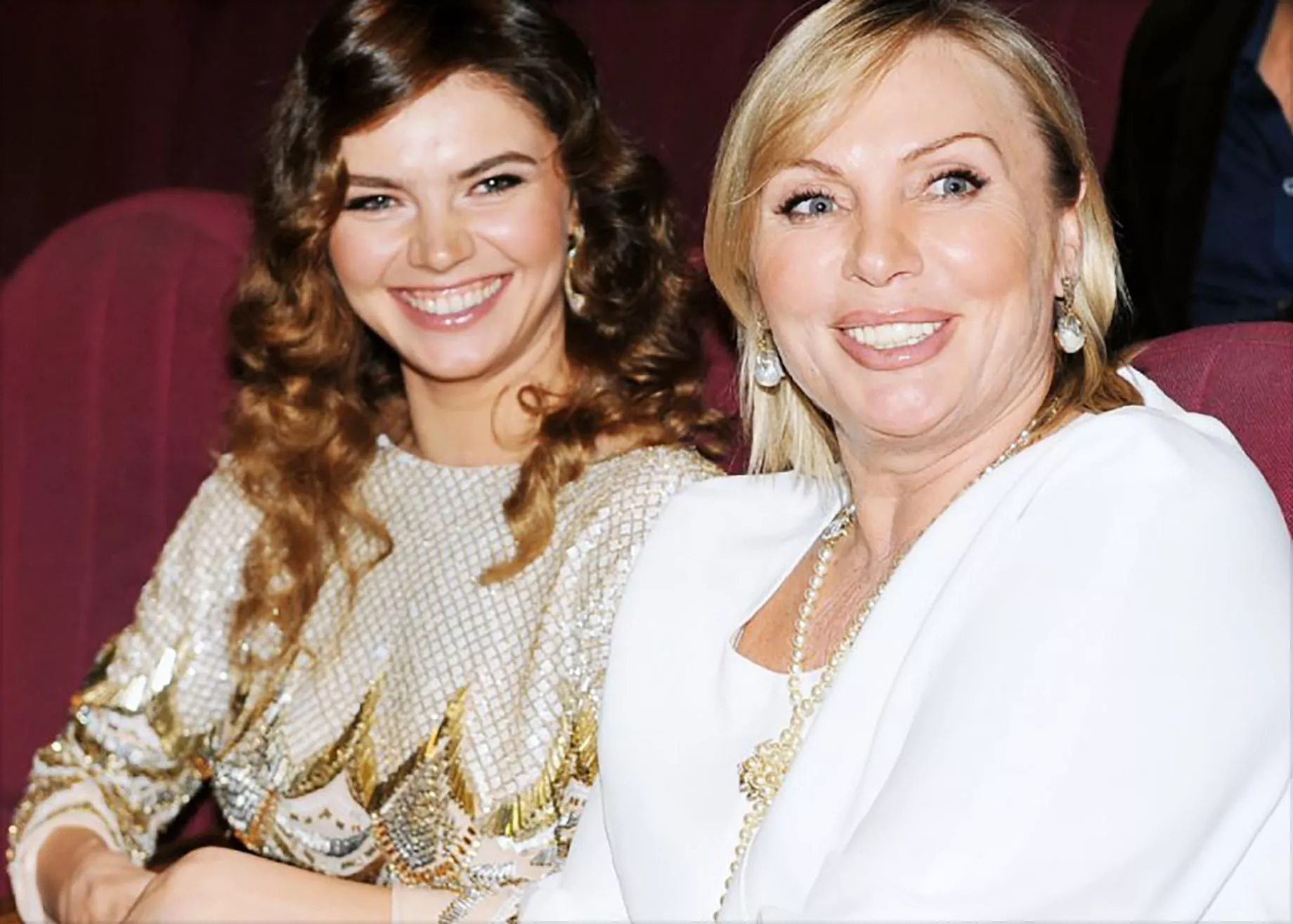 Аліна Кабаєва з матір'ю, Любов'ю Кабаєвою