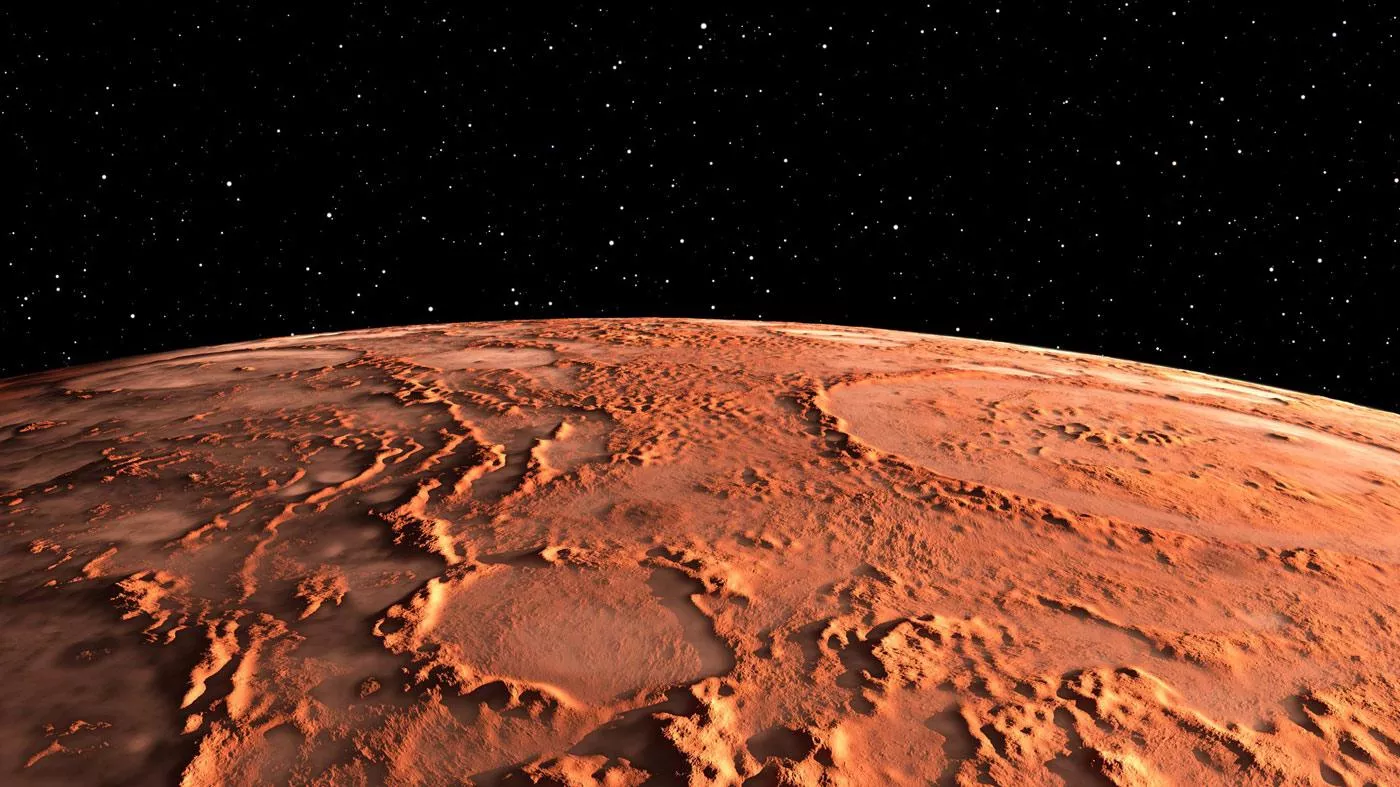 Марс не имеет защитного магнитного поля от радиации