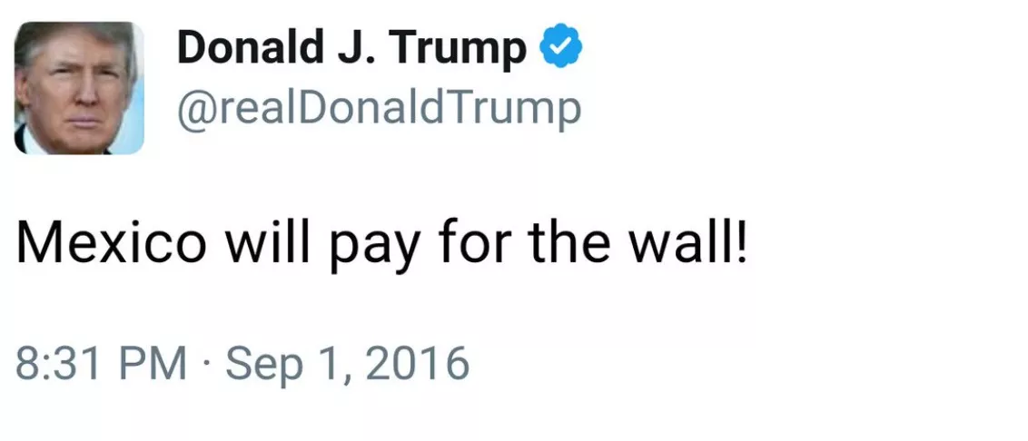 Епоха Трампа запам'ятається спорудою американо-мексиканської стіни, яка мала перешкоджати тим, хто намагався перетнути кордон із США