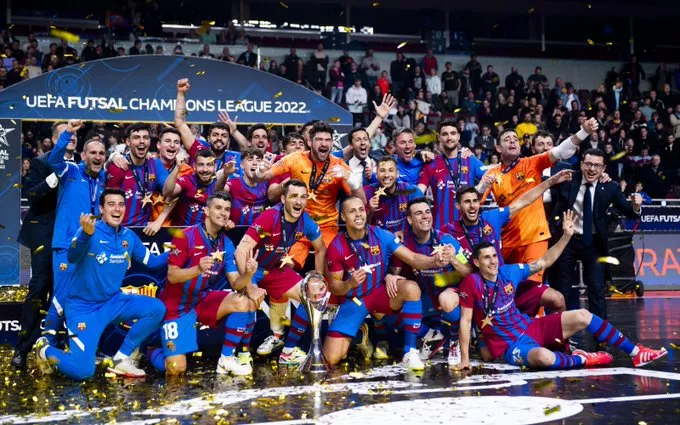 Барселона – триумфатор футзальной Лиги чемпионов