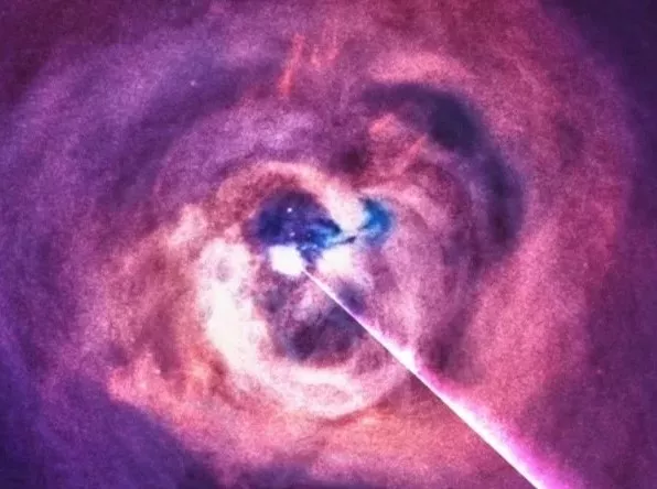 Астрономы NASA использовали рентгентелескоп Chandra и получили "голос" черной дыры
