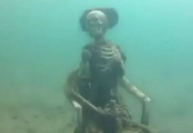 Ранее в озере Мид находили пластиковые скелеты, но похоже ситуация изменилась