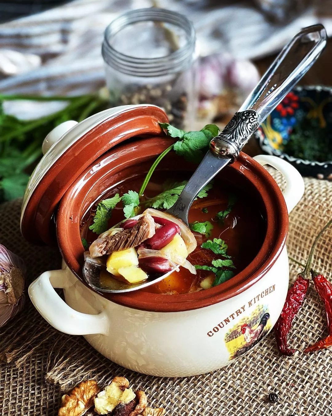 Georgian Seshamad soup