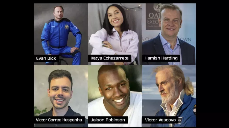На борту корабля New Shepard буду 6 космічних туристів