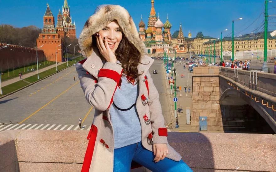 Путинистка Орейро в Москве
