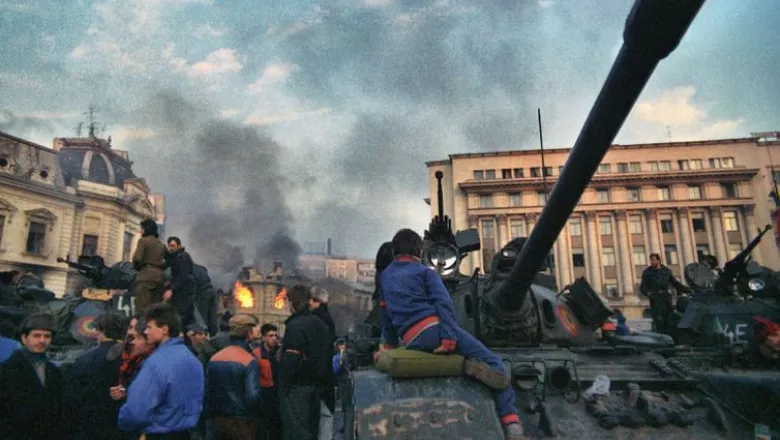 Після того, як революція охопила всю країну, Чаушеску спробував утекти. Фото: digi24.ro.
