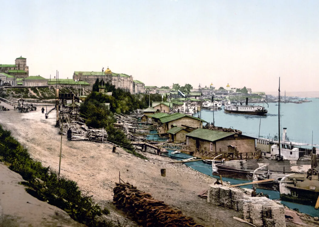 Вид на Днепр, 1890-е