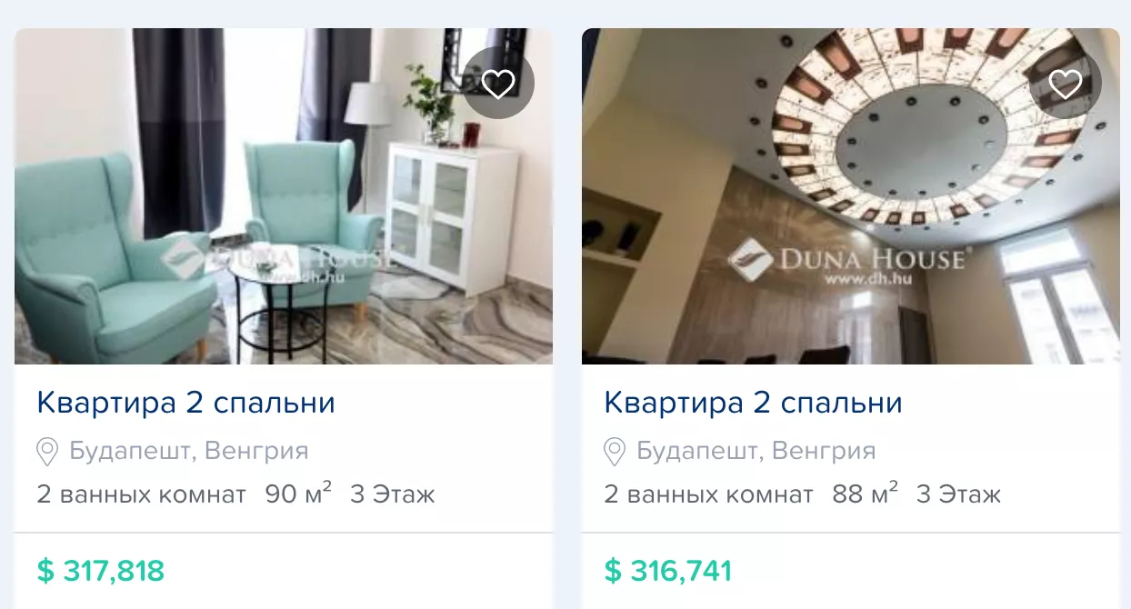 Стоимость квартир в Венгрии 