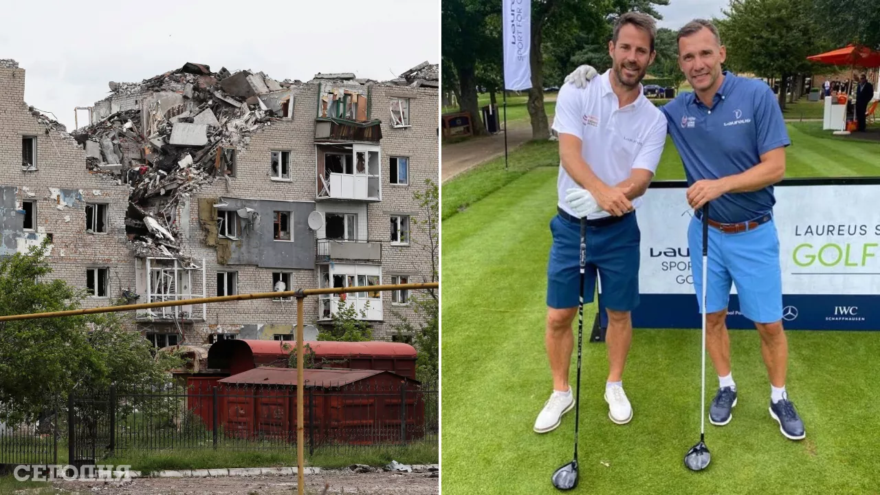 Chevchenko plays golf to help Ukrainians