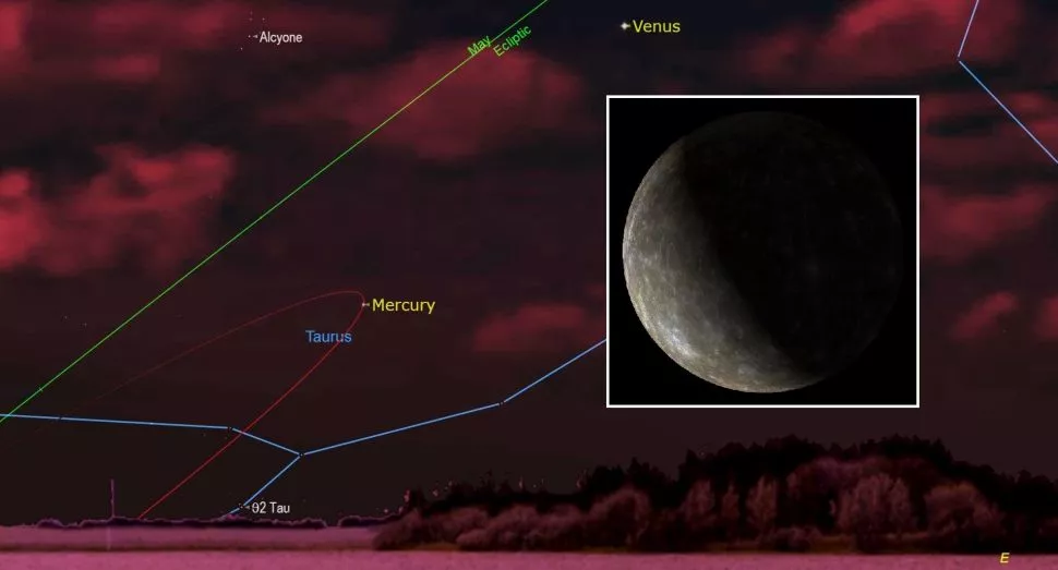 Меркурий будет наиболее хорошо виден с Земли 27 июня 2022 г