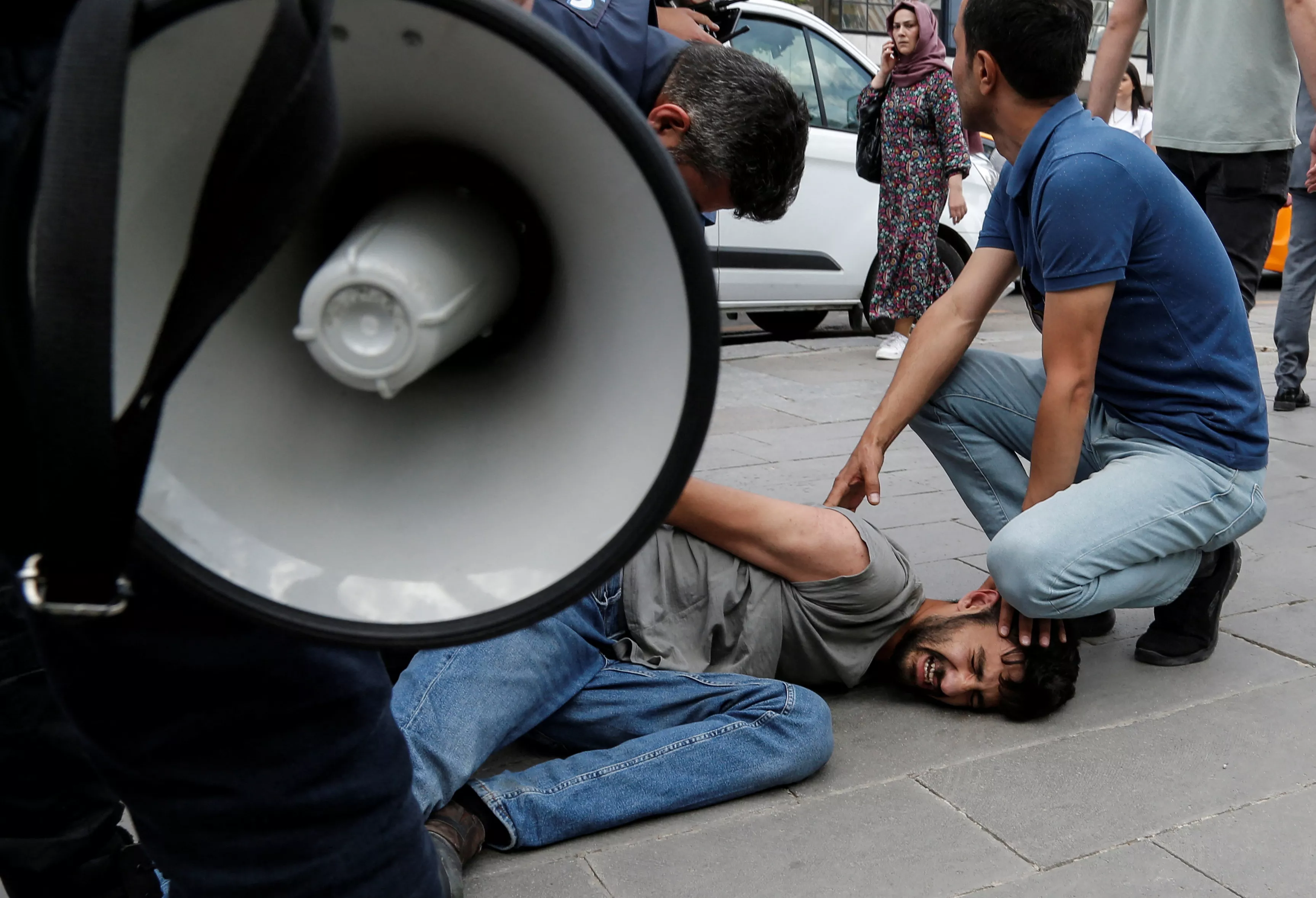 Протесты в Турции продолжаются, как и силовой их разгон / Фото Reuters
