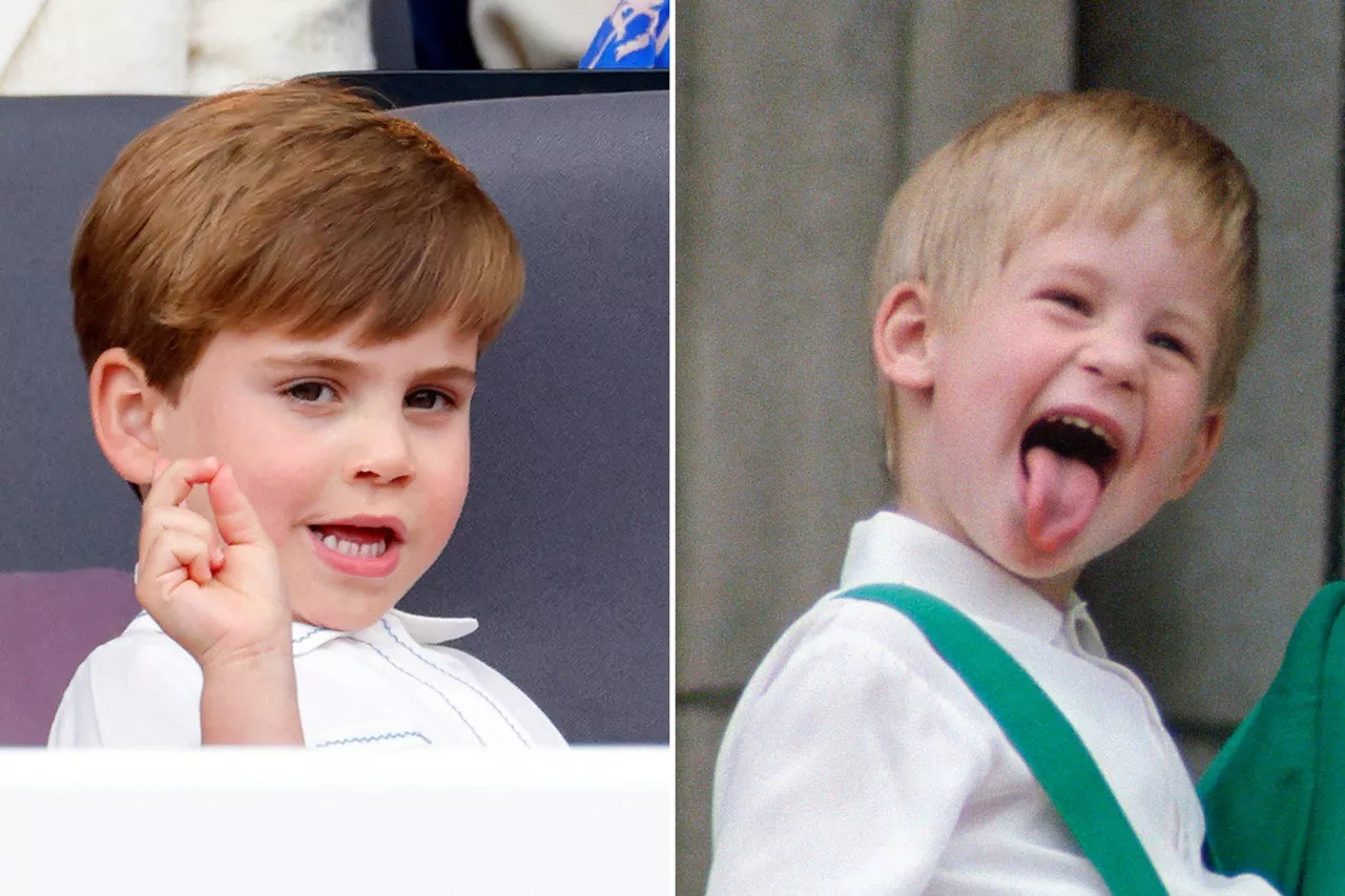 Принца Луї порівнюють з принцом Гаррі в дитинстві