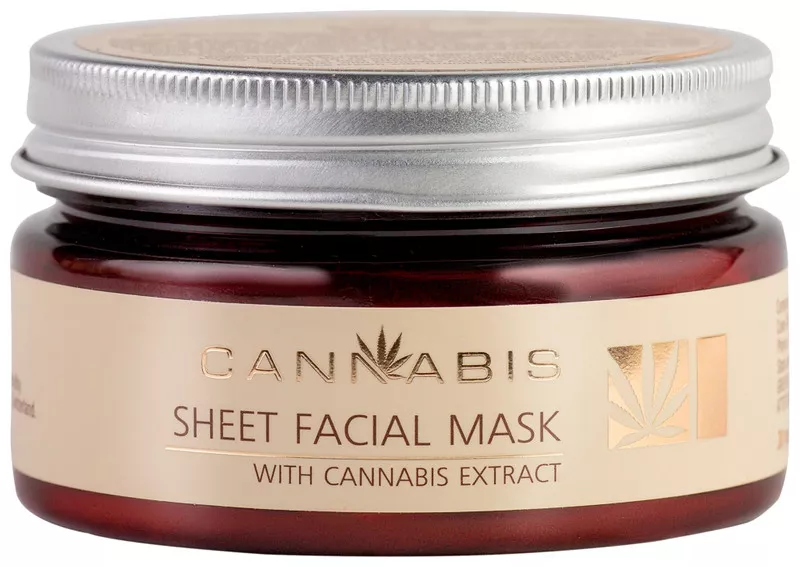 Тканинна маска для обличчя з екстрактом канабісу
Cannabis Sheet Facial Mask (252 грн)